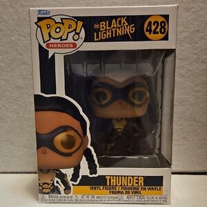Funko Pop Heroes DC Black Lightning Thunder Figure, See Photos